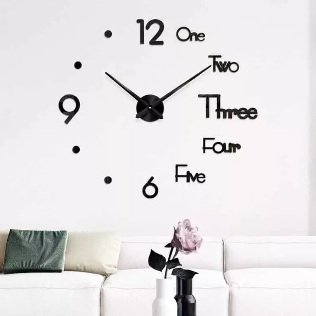 Reloj Pared Mensaje Personalizado